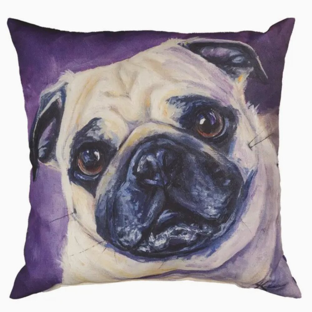 Pug Climaweave Pillow